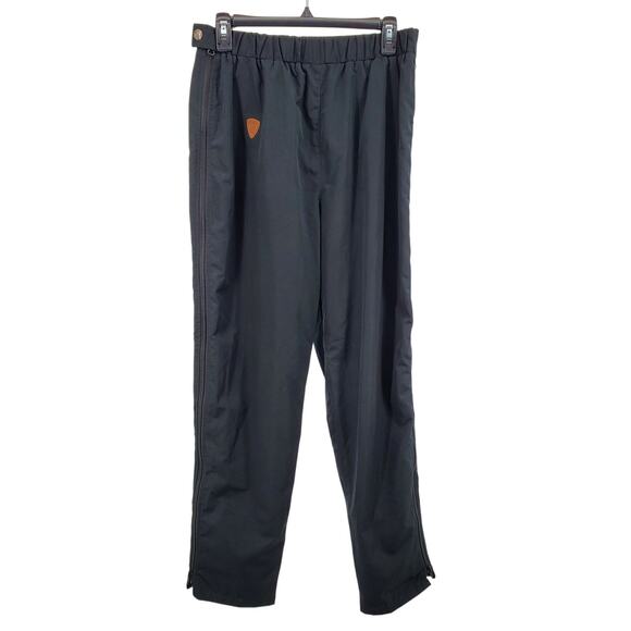 LL Bean Nordic Over Pant Full Zip Sides Ski Pant Black Womens Medium New No Tags - Picture 1 of 6